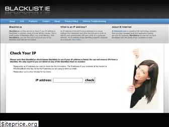 blacklist.ie