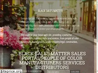 blacksalesmatter.com
