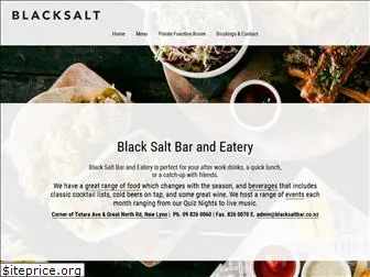 blacksaltbar.co.nz