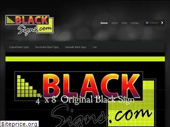 blacksigns.com