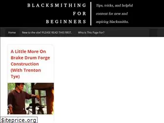 blacksmithingforbeginners.com