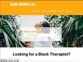 blacktherapistlist.com