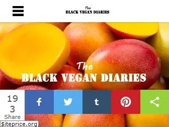 blackvegandiaries.com