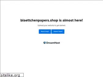 blaettchenpapers.shop