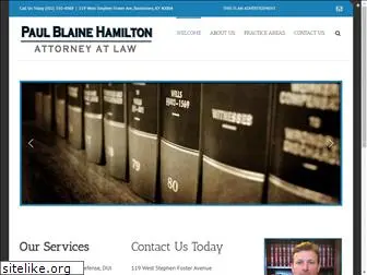 blainehamiltonattorney.com