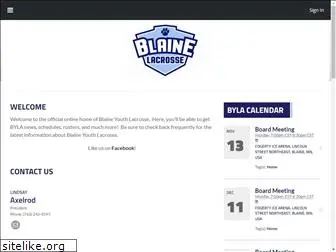 blaineyouthlacrosse.com