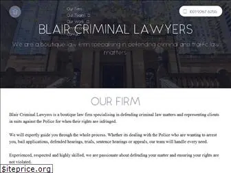 blaircriminallawyers.com.au