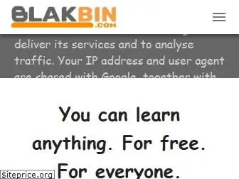 blakbin.com