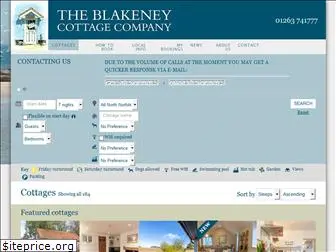 blakeneycottagecompany.co.uk