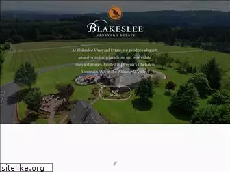 blakesleevineyardestate.com