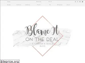 blameitonthedeal.com