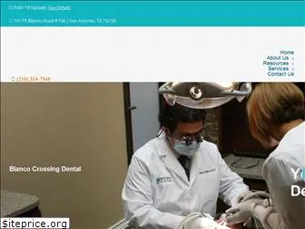 blancocrossingdental.com