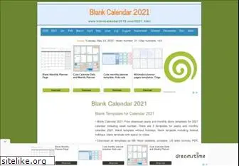 blankcalendar2018.com