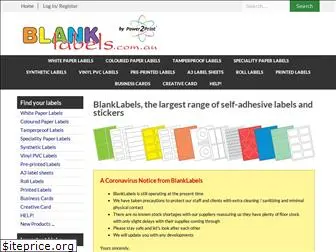 blanklabels.com.au