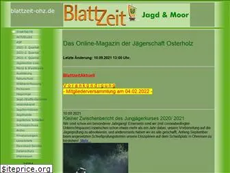 blattzeit-ohz.de
