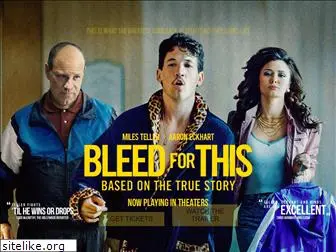 bleedforthisfilm.com