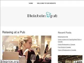 blenheimpub.com