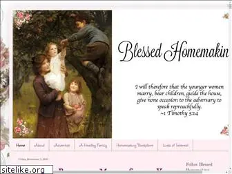 blessedhomemaking.com