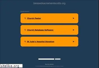 blessedsacramentscotts.org