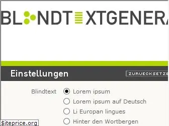 blindtextgenerator.de