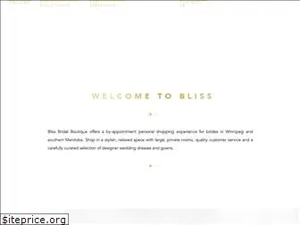 blissbridalwinnipeg.com