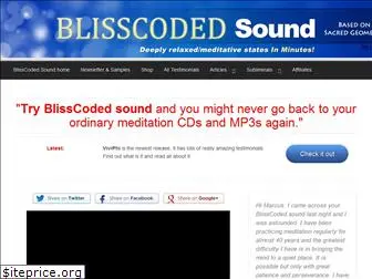 blisscodedsound.com
