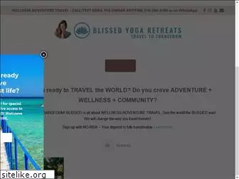 blissedyogaretreats.com