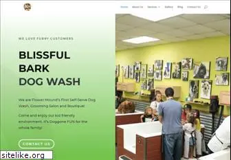 blissfulbarkdogwash.com