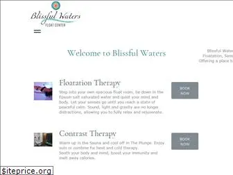 blissfulwatersfloat.com