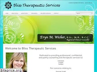 blisstherapeutic.com