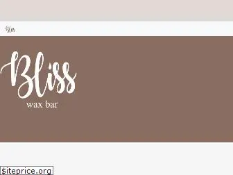 blisswaxbar.com