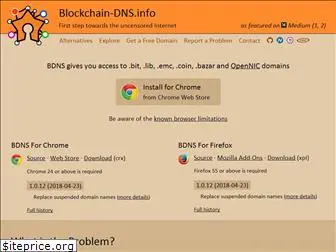 blockchain-dns.info