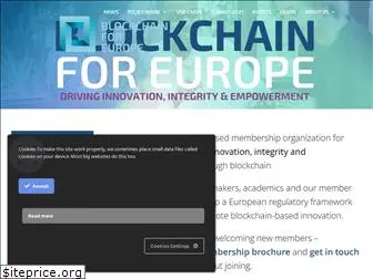blockchain4europe.eu