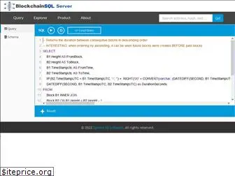 blockchainsql.io