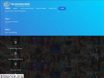 blockdegree.org