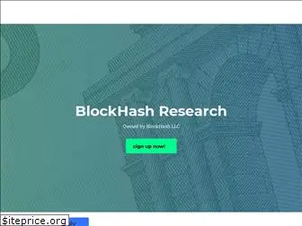 blockhashresearch.com