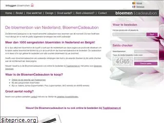 bloemencadeaubon.nl