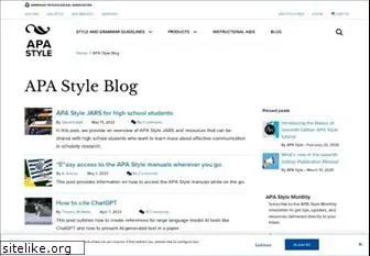 blog.apastyle.org