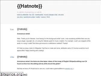 blog.hatnote.com