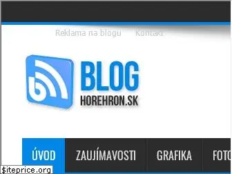 blog.horehron.sk