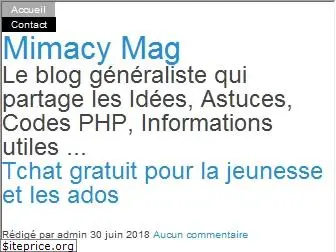 blog.mimacy.net