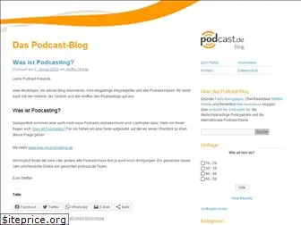 blog.podcast.de