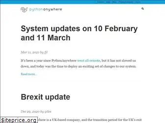 blog.pythonanywhere.com