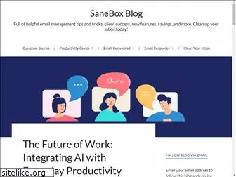 blog.sanebox.com