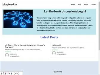 blogfeed.in