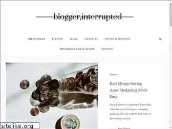 bloggerinterrupted.com