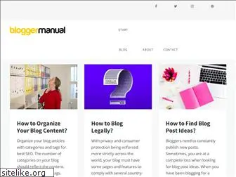 bloggermanual.com