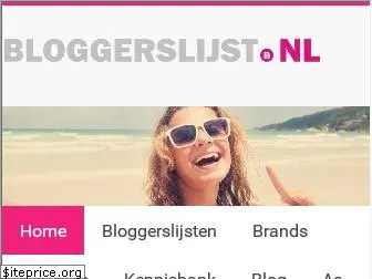 bloggerslijst.nl