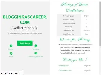 bloggingascareer.com