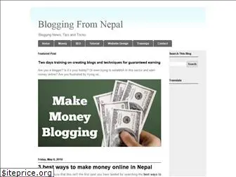 bloggingfromnepal.blogspot.com